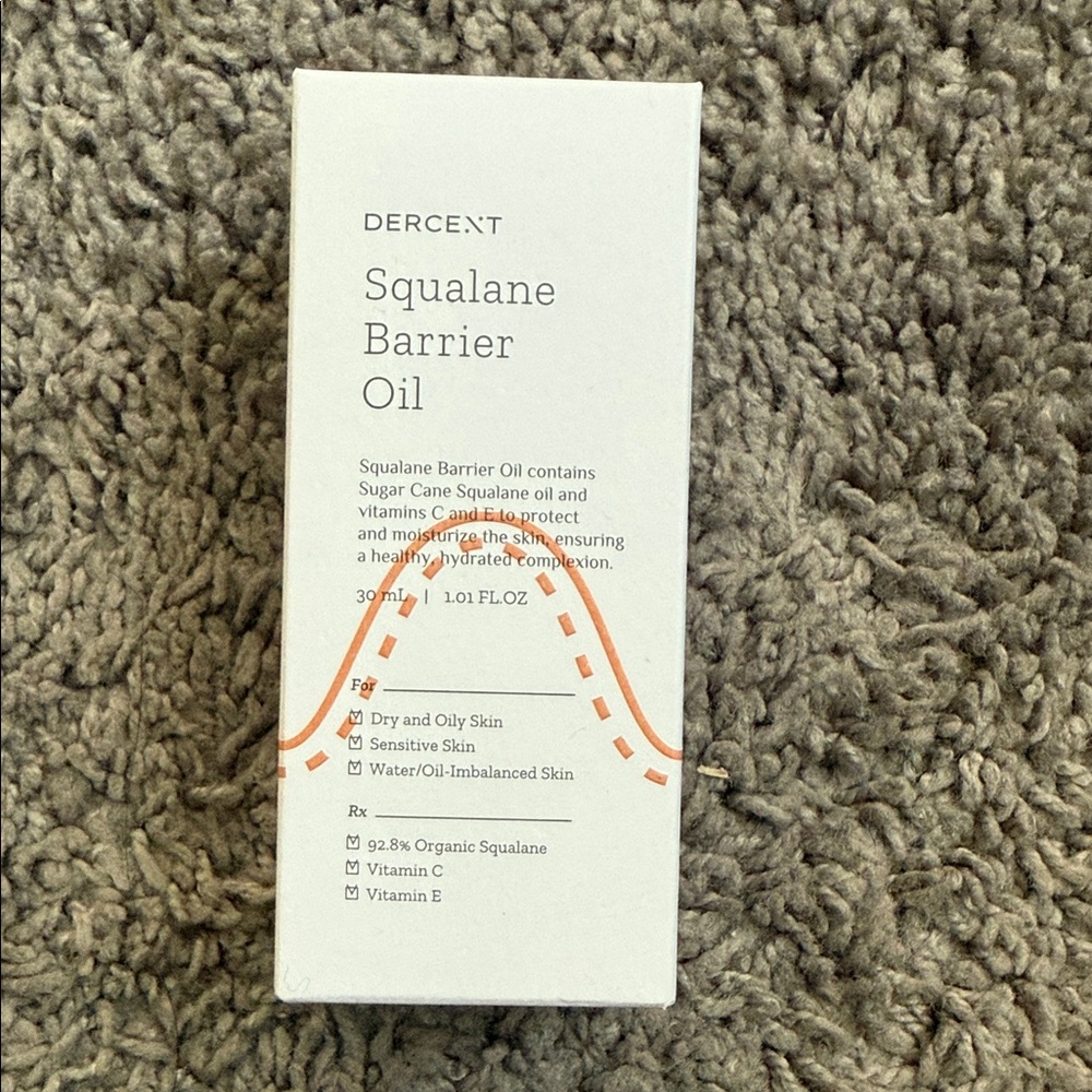 Squalane Barrier Oil - White